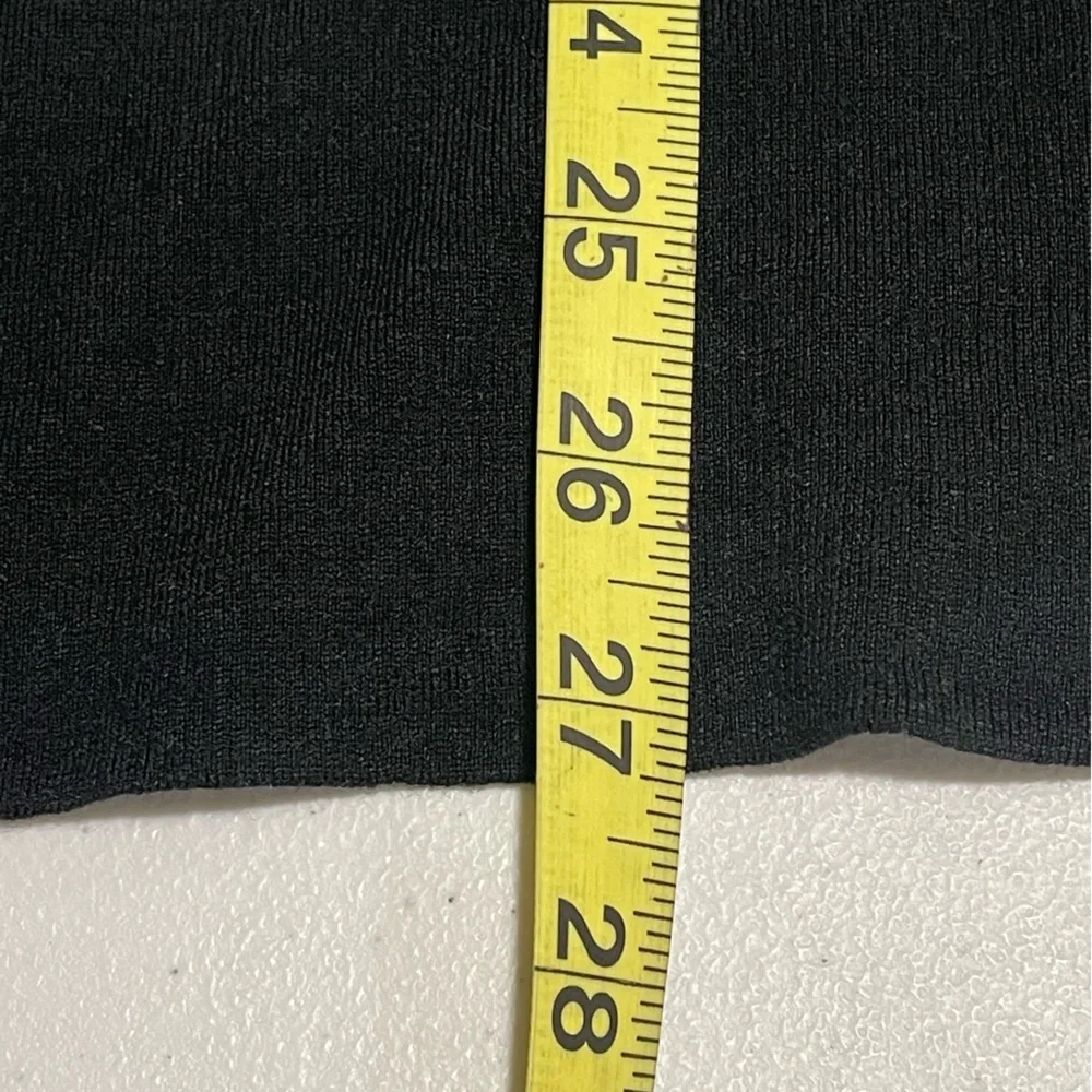 ST JOHN XL Mint Julep Cinnabar Black Caviar Colorblock Sleeveless Wool Knit Tank - Picture 15 of 15